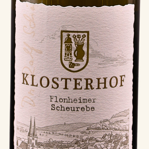 Flonheimer Scheurebe trocken label